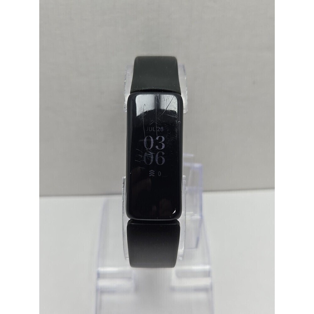 Fitbit Inspire 2 Fitness Tracker Black Heart Rate Monitor Tested W/ Charger